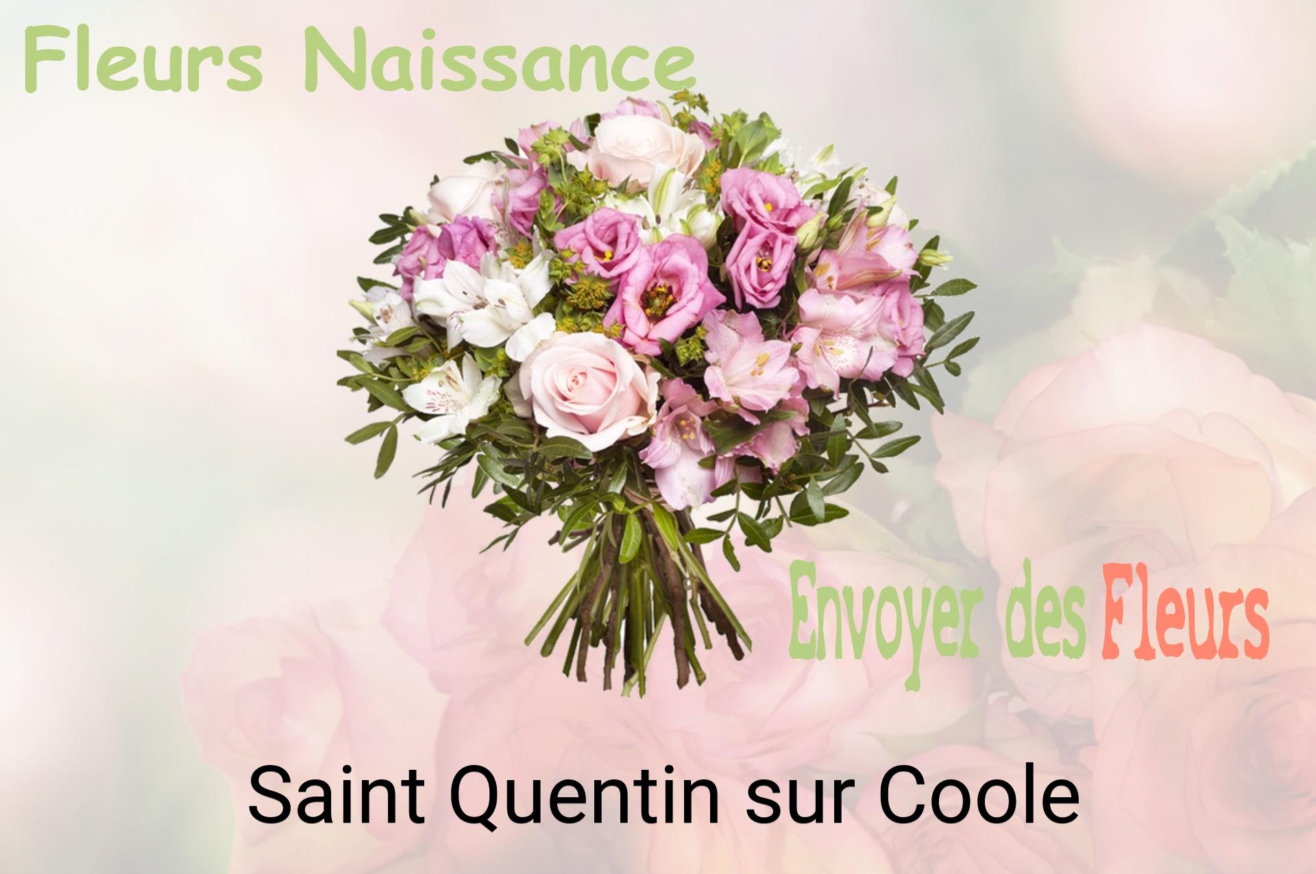Bouquet de fleurs de naissance livré à Saint-Quentin-sur-Coole
